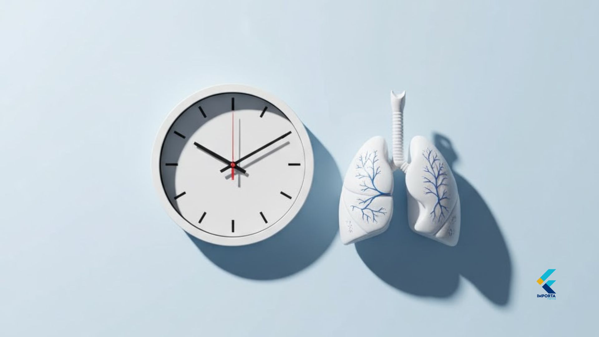 Símbolos de urgência e respiração representando o tratamento de emergência para anafilaxia.