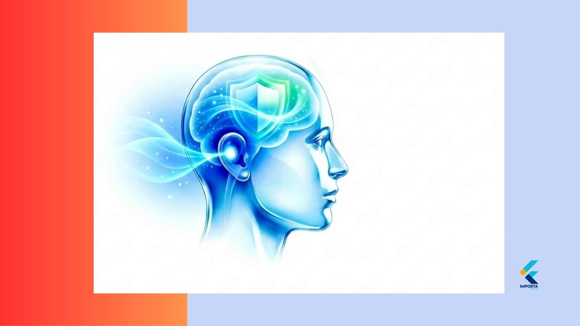 Ilustração da ação da escopolamina no sistema nervoso central.