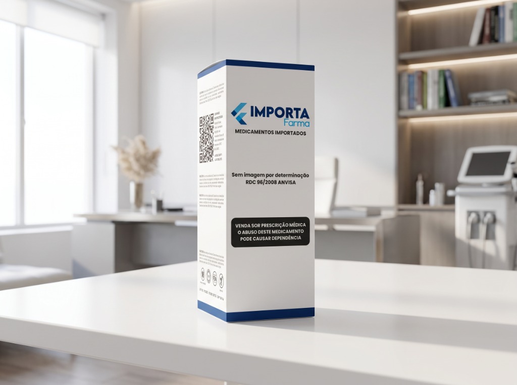 Frasco de Imfinzi (Durvalumabe) 500mg/10mL, com foco no custo e processo de importação no Brasil, assessoria Importa Farma.